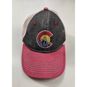 Colorado snap bakeshop pink travel collectors mountain hiking hat one size *